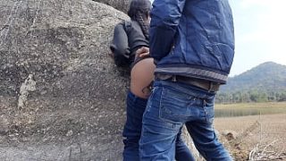 Steamy Indian Lovers’ Wild Outdoor Fuck Session By The River – Public Sex Adventure In Hindi