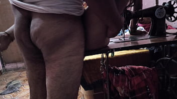 Desi Bhabhi Gets Nailed By Uncle While Sewing