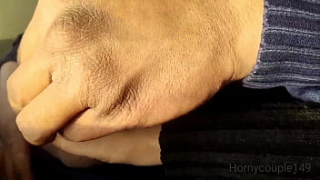 Desi Cutie Gets Her Fingers Wet Before Giving A Sloppy Handjob In The Car
