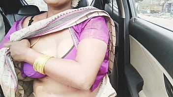 Indian Aunty’s Car Ride With Son-in-law: Long Drive Filled With Dirty Telugu Whispers And Raw Lust